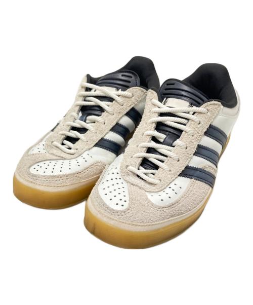 adidas（アディダス）adidas (アディダス) ローカットスニーカー ブラック×ホワイト サイズ:26.5cmの古着・服飾アイテム
