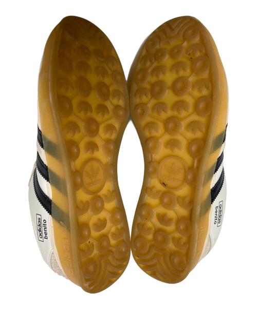 adidas（アディダス）adidas (アディダス) ローカットスニーカー ブラック×ホワイト サイズ:26.5cmの古着・服飾アイテム
