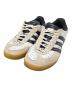 adidas（アディダス）の古着「ローカットスニーカー」｜ブラック×ホワイト