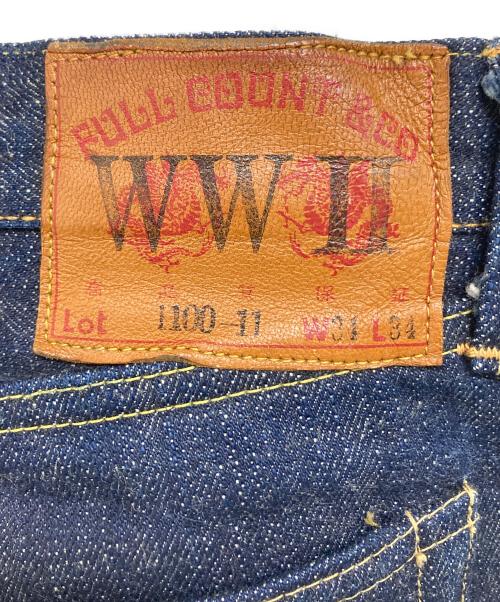 FULLCOUNT（フルカウント）FULLCOUNT (フルカウント) WW2大戦モデルボタンフライデニムパンツ インディゴ サイズ:34の古着・服飾アイテム