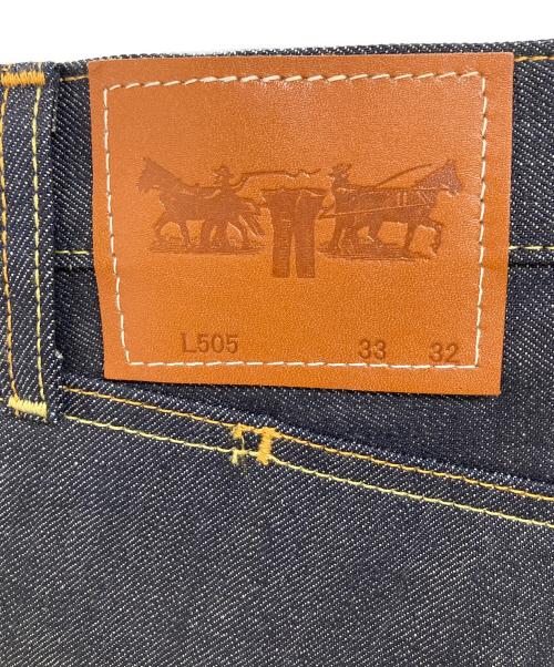 LEVI'S（リーバイス）LEVI'S (リーバイス) 「Type:505」インディゴデニムパンツ インディゴ サイズ:W33×L32 未使用品の古着・服飾アイテム