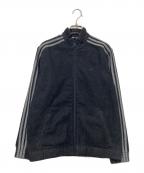 adidasアディダス）の古着「アディカラー ファイヤーバード デニム トラックトップ」｜インディゴ