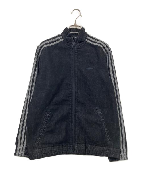 adidas（アディダス）adidas (アディダス) アディカラー ファイヤーバード デニム トラックトップ インディゴ サイズ:レディース（キッズ表記）:160cm 未使用品の古着・服飾アイテム