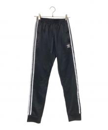 adidas（アディダス）の古着「アディカラー クラシックス SST トラックパンツ」｜ブラック×ホワイト