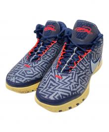 NIKE（ナイキ）の古着「ハイカットスニーカー」｜ベージュ×ブルー