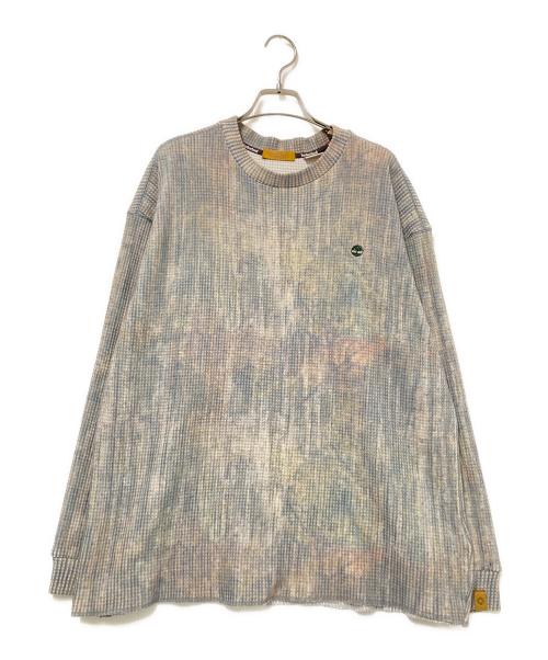 Timberland（ティンバーランド）Timberland (ティンバーランド) サーマルワッフルカットソー ベージュ サイズ:Mの古着・服飾アイテム