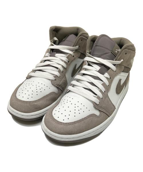 NIKE（ナイキ）NIKE (ナイキ) ハイカットスニーカー ホワイト×グレー サイズ:25.5cmの古着・服飾アイテム