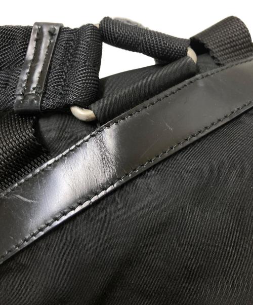 PRADA（プラダ）PRADA (プラダ) トライアングルロゴ ナイロンバックパック ブラック サイズ:下記参照の古着・服飾アイテム