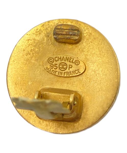 CHANEL（シャネル）CHANEL (シャネル) ココマークイヤリング ゴールド×ブラック サイズ:下記参照の古着・服飾アイテム