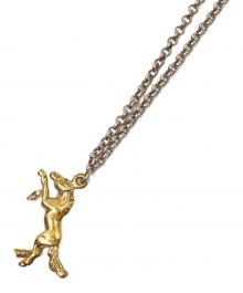 Chloe（クロエ）の古着「ホースチャームネックレス」｜ゴールド