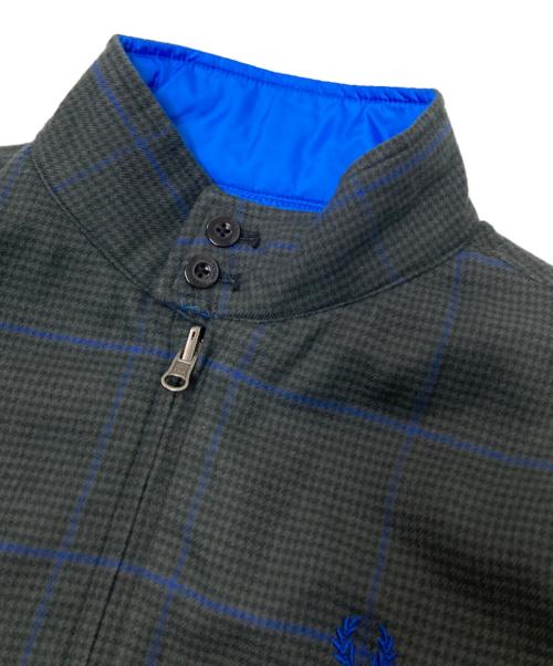 FRED PERRY（フレッドペリー）FRED PERRY (フレッドペリー) リバーシブルジャケット グレー×ブルー サイズ:Sの古着・服飾アイテム
