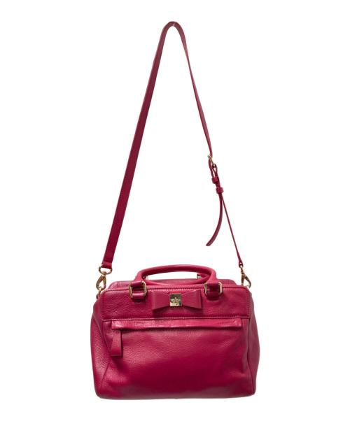 Kate Spade（ケイトスペード）Kate Spade (ケイトスペード) 2WAYショルダーバッグ ピンク サイズ:下記参照の古着・服飾アイテム