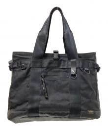 PORTER（ポーター）の古着「HEAT TOTE BAG」｜ブラック