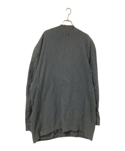 MAGLIANO（マリアーノ）MAGLIANO (マリアーノ) ノーカラーオーバージャケット グレー サイズ:Mの古着・服飾アイテム