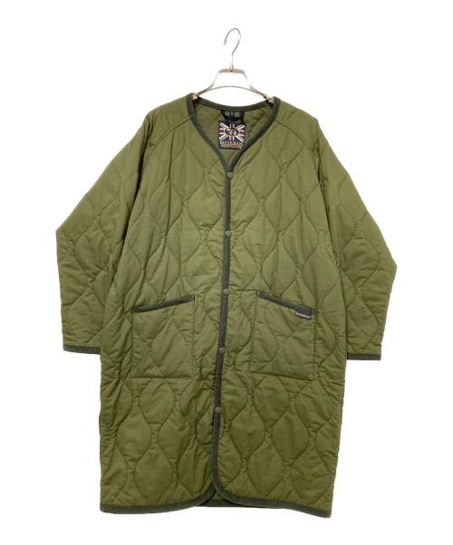 LAVENHAM（ラベンハム）LAVENHAM (ラベンハム) キルティングコート オリーブ サイズ:36の古着・服飾アイテム