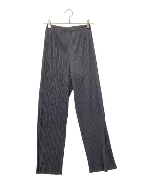 PLEATS PLEASE（プリーツプリーズ）PLEATS PLEASE (プリーツプリーズ) プリーツパンツ グレー サイズ:3の古着・服飾アイテム