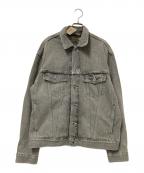 LEVI'Sリーバイス）の古着「トラッカージャケット グレー STONEWASH」｜グレー