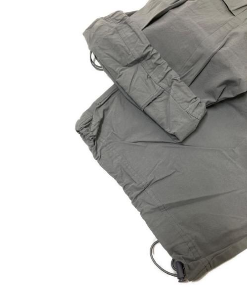 SLY（スライ）SLY (スライ) 2WAY PATCH POCKET TUCK WORK パンツ グレー サイズ:2の古着・服飾アイテム