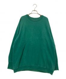 MARKAWARE（マーカウェア）の古着「オーガニックコットンスウェット」｜グリーン