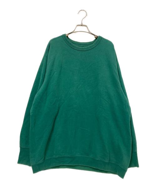 MARKAWARE（マーカウェア）MARKAWARE (マーカウェア) オーガニックコットンスウェット グリーン サイズ:下記参照の古着・服飾アイテム