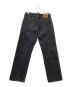 LEVI'S (リーバイス) 先染め501デニムパンツ ブラック サイズ:W33×L30：18000円