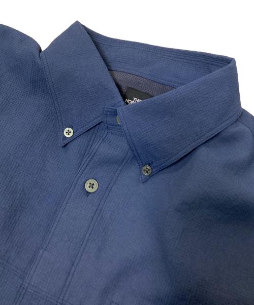 THE NORTH FACE（ザ ノース フェイス）THE NORTH FACE (ザ ノース フェイス) S／S Awning Shirt ネイビー サイズ:XLの古着・服飾アイテム