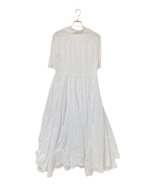 JENNE（ジェンヌ）JENNE (ジェンヌ) オードリールックエアリーワンピース ホワイト サイズ:Sの古着・服飾アイテム