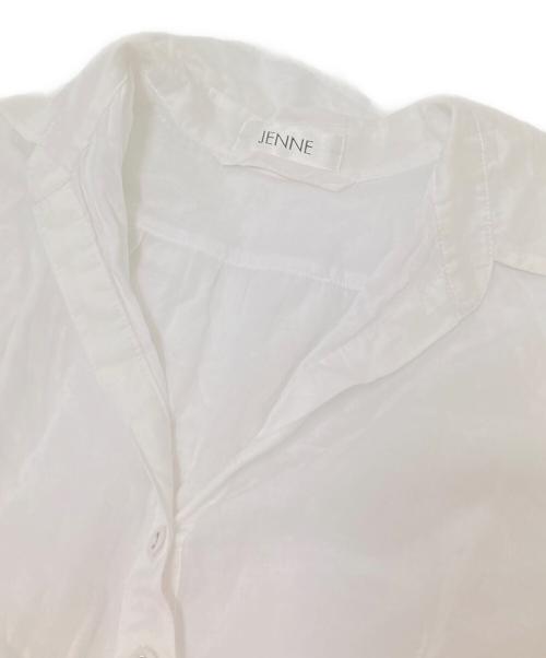 JENNE（ジェンヌ）JENNE (ジェンヌ) オードリールックエアリーワンピース ホワイト サイズ:Sの古着・服飾アイテム