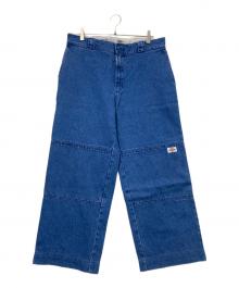 Dickies（ディッキーズ）の古着「デニムワークパンツ」｜ネイビー