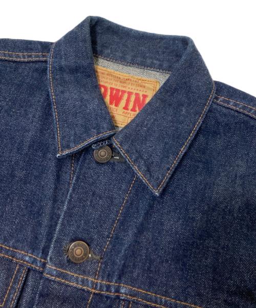 EDWIN（エドウィン）EDWIN (エドウィン) 359BF復刻デニムジャケット インディゴ サイズ:Lの古着・服飾アイテム