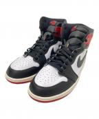 NIKEナイキ）の古着「ハイカットスニーカー」｜レッド×ホワイト