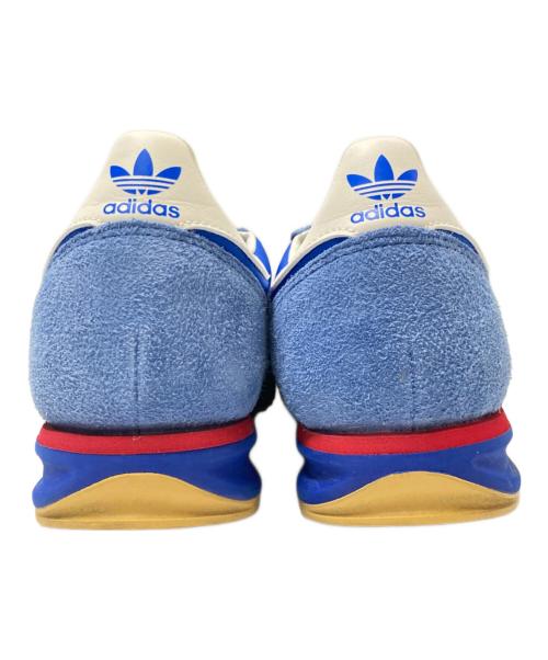 adidas（アディダス）adidas (アディダス) ローカットスニーカー ホワイト×ブルー サイズ:28.0cmの古着・服飾アイテム