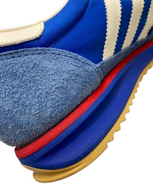 adidas（アディダス）adidas (アディダス) ローカットスニーカー ホワイト×ブルー サイズ:28.0cmの古着・服飾アイテム