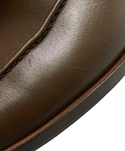 forme（フォルメ）forme (フォルメ) コインローファー ブラウン サイズ:5の古着・服飾アイテム