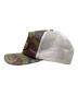 SUPREME (シュプリーム) Raffia Mesh Back 5-Panel Camo ブラウン×グリーン サイズ:下記参照：9000円