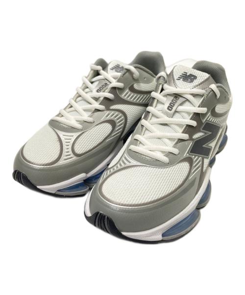 NEW BALANCE（ニューバランス）NEW BALANCE (ニューバランス) ローカットスニーカー グレー×ホワイト サイズ:28.0cm 未使用品の古着・服飾アイテム