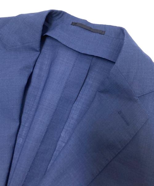 TOMORROW LAND（トゥモローランド）TOMORROW LAND (トゥモローランド) Super120'sウールポリエステル シングルブレステッド2Bジャケット ネイビー サイズ:50の古着・服飾アイテム