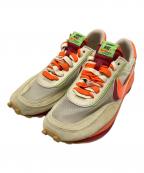NIKE×sacaiナイキ×サカイ）の古着「CLOT LDWAFFLE」｜オレンジ×ベージュ