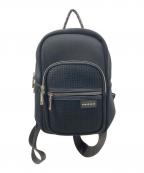qbag parisキューバッグ パリ）の古着「パンチングポケットバッグパック」｜ブラック