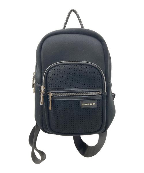 qbag paris（キューバッグ パリ）qbag paris (キューバッグ パリ) パンチングポケットバッグパック ブラック サイズ:下記参照の古着・服飾アイテム