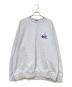 X-LARGE（エクストララージ）の古着「MONKEY WRENCHERS CREWNECK SWEATSHIRT」｜グレー