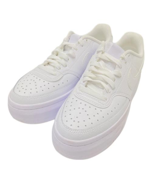 NIKE（ナイキ）NIKE (ナイキ) ローカットスニーカー ホワイト サイズ:25.5㎝の古着・服飾アイテム