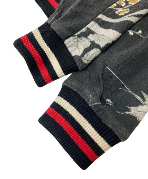 Denim & Supply Ralph Lauren（デニム＆サプライ ラルフローレン）Denim & Supply Ralph Lauren (デニム＆サプライ ラルフローレン) 刺繍切替スタジャン グレー サイズ:Mの古着・服飾アイテム