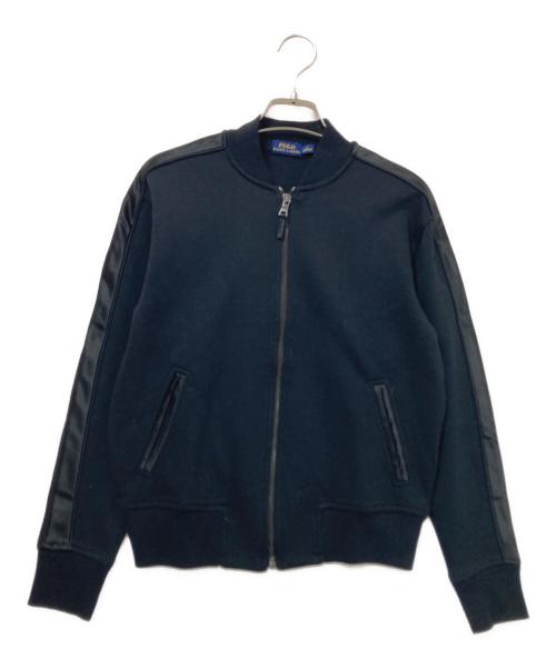 POLO RALPH LAUREN（ポロ・ラルフローレン）POLO RALPH LAUREN (ポロ・ラルフローレン) ジップアップブルゾン ブラック サイズ:Sの古着・服飾アイテム
