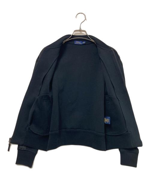 POLO RALPH LAUREN（ポロ・ラルフローレン）POLO RALPH LAUREN (ポロ・ラルフローレン) ジップアップブルゾン ブラック サイズ:Sの古着・服飾アイテム