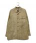 BURBERRY LONDON（バーバリーロンドン）の古着「エコスウェードシャツ」｜ベージュ