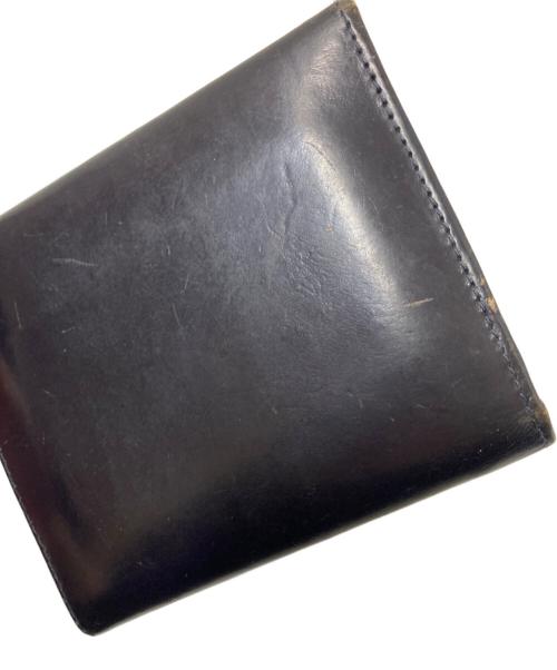 Whitehouse Cox（ホワイトハウスコックス）Whitehouse Cox (ホワイトハウスコックス) 3つ折り財布 ブラック×イエロー サイズ:下記参照の古着・服飾アイテム