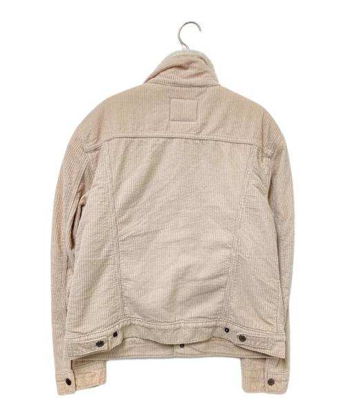 LEVI'S PReMIUM（リーバイス プレミアム）LEVI'S PReMIUM (リーバイス プレミアム) ボアコーデュロイシェルパトラッカージャケット ベージュ サイズ:Mの古着・服飾アイテム