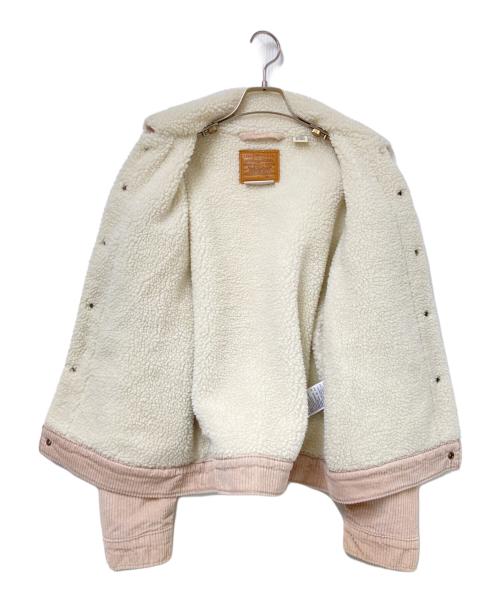 LEVI'S PReMIUM（リーバイス プレミアム）LEVI'S PReMIUM (リーバイス プレミアム) ボアコーデュロイシェルパトラッカージャケット ベージュ サイズ:Mの古着・服飾アイテム