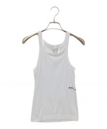 CHROME HEARTS（クロムハーツ）の古着「リブタンクトップ」｜ホワイト